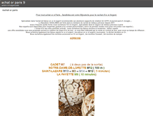 Tablet Screenshot of bijouterie-saralinka.fr